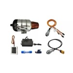 SWIWIN SW400Pro Big Thrust 40KG moteur à turbine sans balais turboréacteur brushless RC grand modèle Turbin avion à voilure fixe lourd